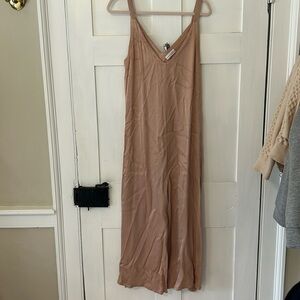 LACAUSA Santi blush jumpsuit size S